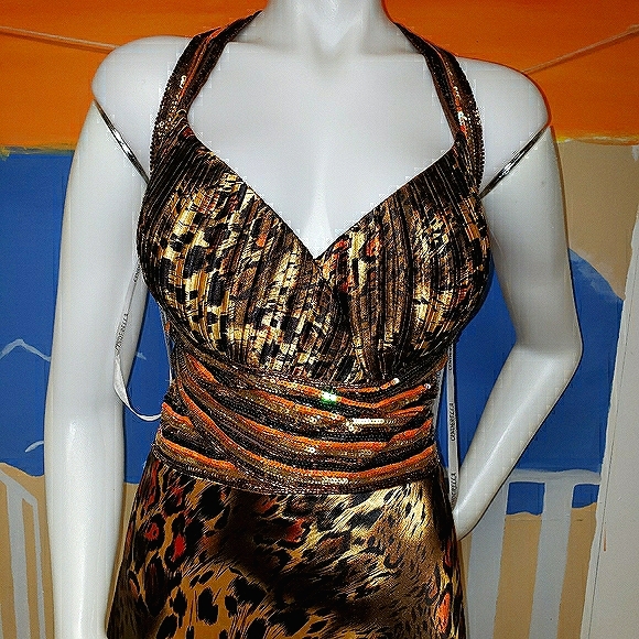 Leopard Evening dress - Picture 7 of 16